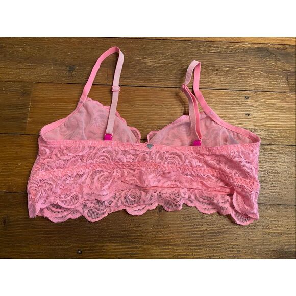 Victoria’s Secret PINK Large lace bralette sexy lingerie - Picture 3 of 7